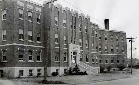 Kirkland Lake Hospital  1950"s Kirkland Lake, Northern Ontario, Lake Photos, Blue Sea, Ontario, Lake, Pins, Quick Saves, Art