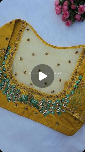 Aariwork/BridalBlouse Designer on Instagram: "Exclusive Peacock feather blouse with Stone work.   To place your order contact us with screen shot of the blouse. DM us for Price and other Queries. For instant reply Contact us on whatsapp 9841653376.  (Blouse Size can be Customised as per your requirement. You can also customise the Stitching pattern and embroidery pattern ) . . . . . . . . . #chennai #chennaidesignerstudio #chennaidiaries #tamilwedding #coimbatore #blouse2022 #tamilbride #embroideryblousedesigns #southindianweddings #southindiantradition #southindianfashion #bangalore #karnataka #zardosiembroidery #bridalblouses #internationalclients #internationalclient #worldwideshipping #londonindians #usaindians #malaysiaindianwedding #viral #trendingreels #instareels #bangalore #embroi Peacock Blouse Designs, Exclusive Blouse Designs, Feather Blouse, Peacock Embroidery Designs, Zardosi Embroidery, Boat Neck Blouse Design, Latest Model Blouse Designs, New Blouse Designs, South Indian Weddings