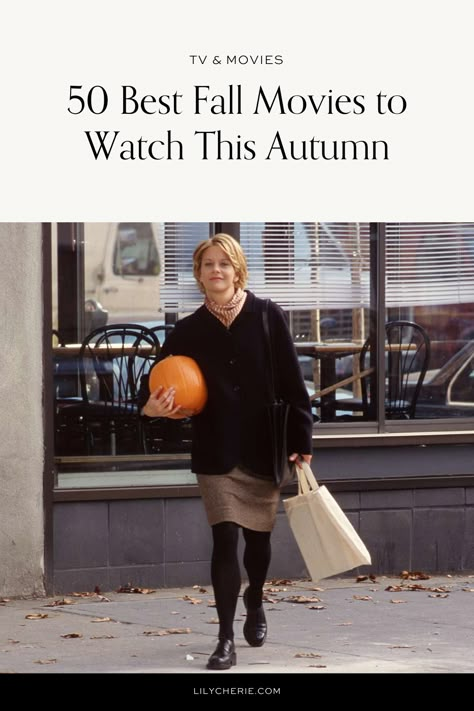 best fall movies November Aesthetic Cozy Vibes, Best Fall Movies List, Movies With Autumn Vibes, Fall Time Movies, Autumn Romcoms, Movies That Feel Like Fall, Fall Vibe Movies, Fall Romcom Movies, Feel Good Fall Movies