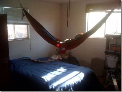 Hammock Above Bed, Sleeping In A Hammock, Cave Lighting, Hammock Life, Hammock In Bedroom, Indoor Hammock, Recording Studio Design, Recording Studio Home, Chill Room