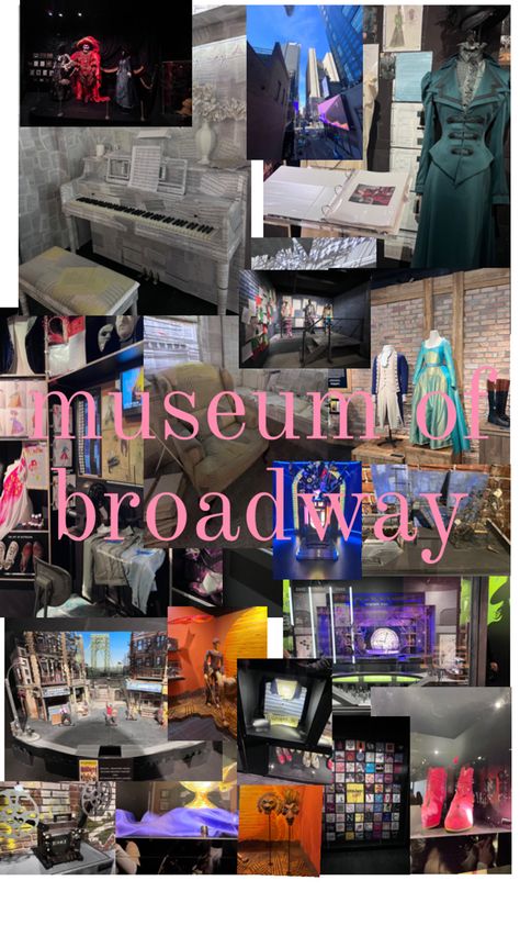 It’s the museum of broadway Museum Of Broadway, Lygon Arms Broadway, Broadway Shows In New York, Broadway Theatre New York, The Broad Museum, Musical Theatre, Self Improvement Tips, Self Improvement, Broadway