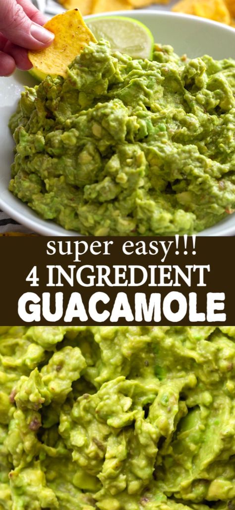 Good Guacamole Recipes, Guacamole Recipe With Salsa, Avacodo Dip Easy, Keto Guacamole Recipe Easy, Best Homemade Guacamole Recipe, How To Make Homemade Guacamole, Avocado Guacamole Recipes, How To Make Guacamole Easy Simple, Guacamole Dip Recipes Easy