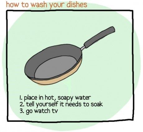 How to Wash Your Dishes Washing Dishes, The Words, Funny