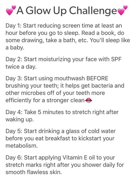 30 day challenge #1 1 Day Glow Up Challenge, 20 Day Glow Up, 20 Day Glow Up Challenge, Glow Up Challenge 30 Day, Glow Up Challenge, Growth Challenge, Hair Growth Challenge, The Glow Up, Day Glow