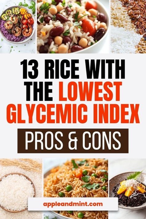 Explore 13 healthy rice varieties for diabetics, that are low carb and low glycemic index. Low Fiber Foods List, Renal Diet Meals, Kidney Diet Food Lists, Rice Basmati, Low Fiber Foods, Types Of Rice, Healthy And Unhealthy Food, Low Glycemic Foods, Healthy Rice