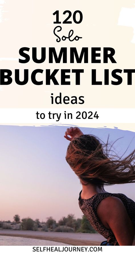 From A to Z, unlock the ultimate summer bucket list! Dive into adrenaline-pumping adventures and unforgettable experiences, perfect for solo explorers or bonding with friends. Start checking off your list with our guide. Single Bucket List, Solo Bucket List, Bucket List Experiences, Solo Summer Bucket List, 2023 Goals List, Quotes Aesthetic Self Love, Self Date Ideas, Bonding With Friends, Short Quotes Aesthetic