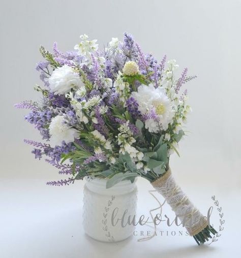 Wildflower Bridal Bouquets, Bouquet Champetre, Purple Bridal Bouquet, Purple Wedding Bouquets, Purple Wildflowers, Rustic Bouquet, Boho Bouquet, Wildflower Bouquet, Lavender Wedding