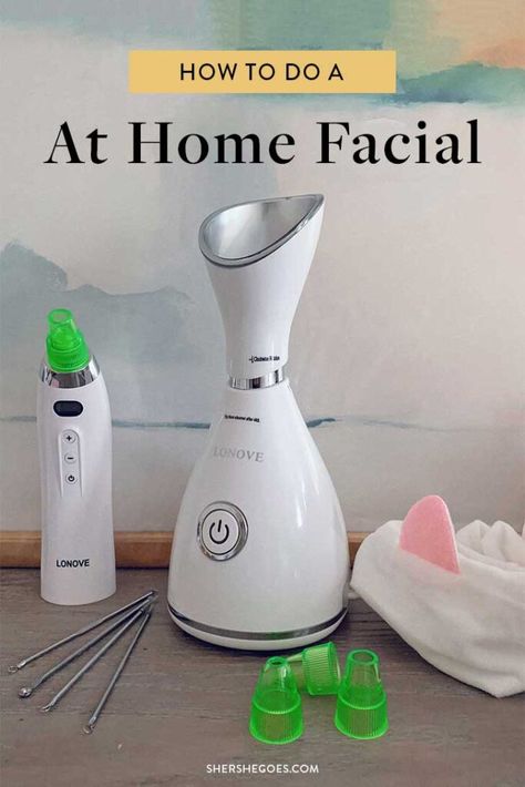 Facial Step By Step, Home Facial Steps, At Home Facial Steps, Facial Steps At Home, Facial Steps, Facial Diy, Home Facial Treatments, How To Do Facial, At Home Facial