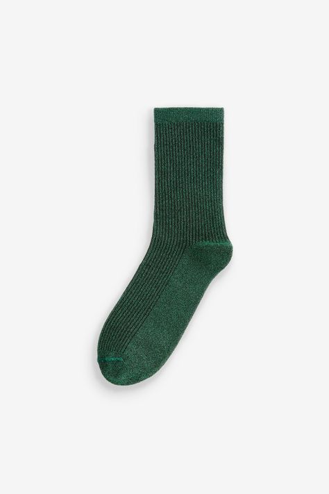 Add a touch of sparkle to any outfit this season with this 1 Pack of sparkle ankle socks, available in a choice of different colours. 82% Nylon, 15% Metallised fibre, 3% Elastane. Different Colours, Arab Emirates, United Arab Emirates, Ankle Socks, Socks Women, Buy Now, Socks, Sparkle, Green