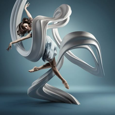 MOTION in Air by Mike Campau  photography + 3D Robert Mcginnis, Luis Royo, Dance Movement, The Dancer, Foto Art, Dance Photos, Dance Art, Dance Photography, 인물 사진