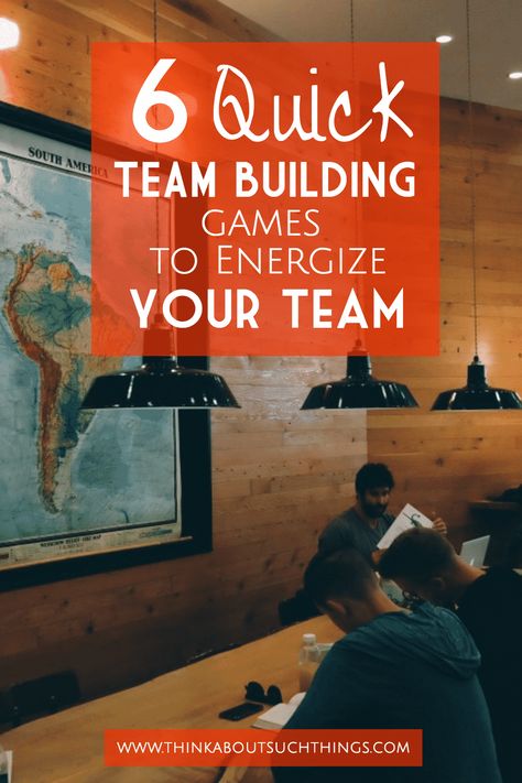 Quick Team Building Games, Team Bonding Games, Work Team Building Activities, Office Team Building, Team Bonding Activities, Teamwork Games, Leadership Games, Work Team Building, Meeting Games