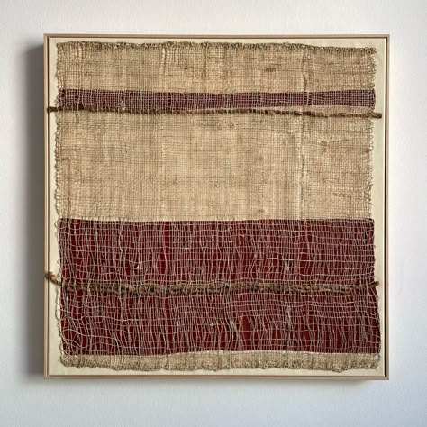 Textile wall art