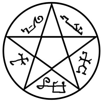 Demon Trap Capricorn Logo, Trap Tattoo, Demon Trap, Devils Trap, Tattoo Filler, Magick Symbols, Tie Crafts, Holy Water, Supernatural Fandom