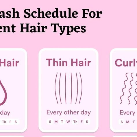 Enn Beauty on Instagram: "Wash night! Whatever your hair type is, follow a schedule to keep them healthy and lustrous 🥰😍

☆

Visit the link in the bio to check out our natural toxin-fee products

☆

#haircare #hairstyle #hairwash #hairwashroutine #haircareroutine #hairgrowth #hairgrowthtips #skincaredaily #skincare #skinsolutions #ennbeauty #ennbeautyindia" Hair Wash Schedule, Hair Schedule, Hair Washing Routine, Hair Wash, Hair Growth Tips, Washing Hair, Hair Care Routine, Curled Hairstyles, Fine Hair