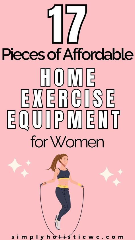 Home Exercise Equipment for Beginners. Woman exercising Small Space Workout, At Home Gym Room Small Spaces, Small Exercise Equipment, Best Home Exercise Equipment, Home Gum, Home Gym Must Haves, Home Gym On A Budget, Home Exercise Equipment, Best Home Workout Equipment