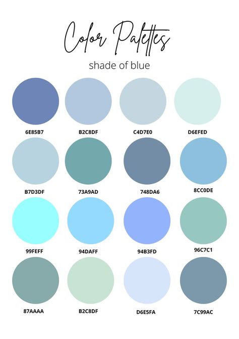 Blue Pallets, Friendship Skills, Cat Tembok, Hex Color Palette, Color Celeste, Paint Color Palettes, Wedding Couple Poses Photography, Hex Codes, Color Palate