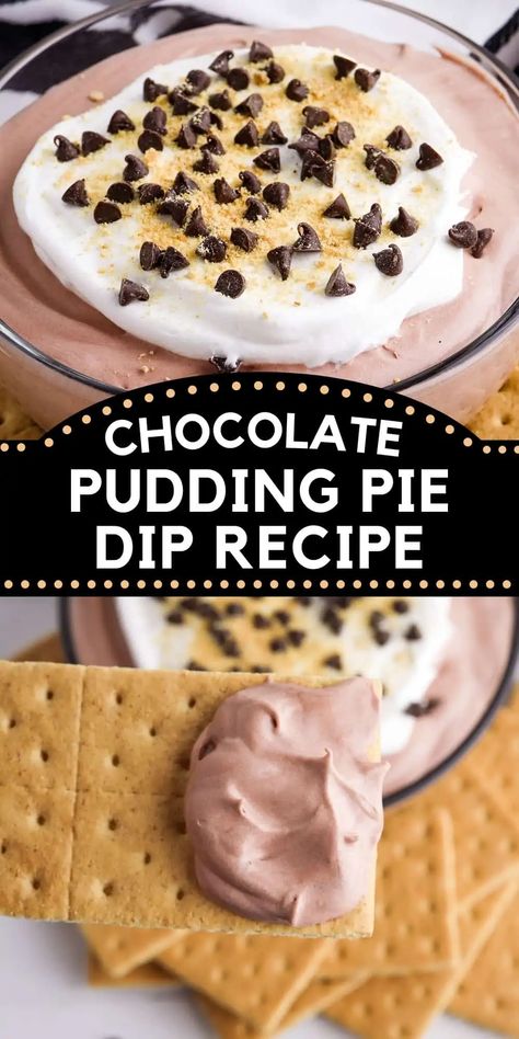 Cool Whip Chocolate Chip Dip, Recipes With Chocolate Pudding Mix In Them, Chocolate Chip Fluff, Chocolate Pudding Whipped Cream Dessert, Chocolate Pudding Fluff, Chocolate Fluff Dessert Cool Whip, Dessert Fluff Recipes, Pudding Dip Recipes, Chocolate Pudding Mix Recipes