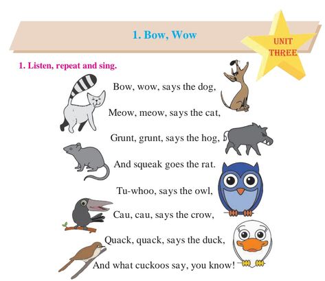 #education #educational videos, #std 1St, #bowwow #poem #learn #easy #balbharati #maharashtraboard #ncert Animals And Their Sounds, Rhymes For Kids, Reading Practice, Animal Sounds, About Animals, Bow Wow, Easy Learning, Educational Videos, English Vocabulary