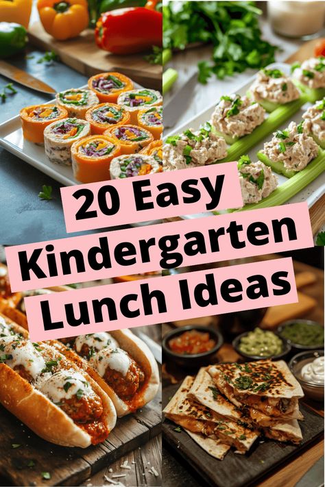 Quick & Healthy Lunch Ideas for Kindergarten Healthy Lunch Ideas For Kindergarteners, Kindergarten Lunch Ideas, Kindergarten Lunch, Ideas For Kindergarten, Preschool Lunch, Easy School Lunches, Pillsbury Grands, School Lunch Recipes, Mini Bagels