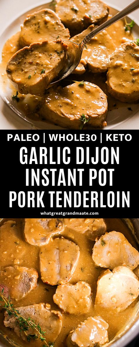 Keto Pork Tenderloin Instant Pot, Healthy Pork Tenderloin Recipes Instant Pot, Pork Tenderloin Recipes Instant Pot Keto, Pork Tenderloin Recipes In Crockpot Whole 30, Instant Pot Recipes Whole30, Whole30 Pork Tenderloin, Instant Pot Whole 30 Recipes, Whole 30 Pork Tenderloin Recipes, Whole 30 Pork Loin