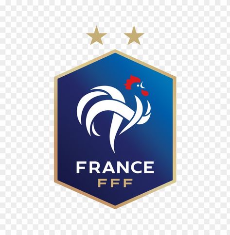 Soccer Team Logo, France National Football Team, France National Team, France Football, Logo Clipart, Clear Background, Football Logo, Soccer Team, Stock Pictures