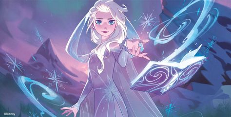 Disney Princess Facts, Frozen Fan Art, Frozen Art, Animation Disney, Frozen Disney Movie, Walt Disney Animation, Collectible Trading Cards, Trading Card Game, Disney Frozen Elsa