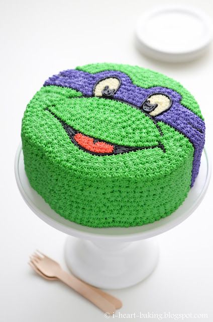 Ninja Turtle Birthday Cake, Turtle Birthday Cake, Teenage Mutant Ninja Turtle Cake, Ninja Turtle Theme, Tmnt Cake, Salted Caramel Chocolate Cake, Ninja Cake, Turtle Birthday Parties, Ninja Turtles Birthday