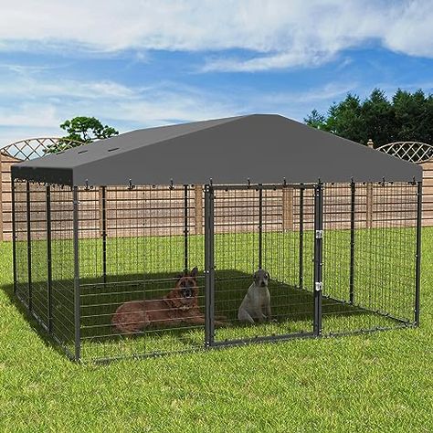 Large Dog Kennel, Dog Enclosures, Dog Kennel Outside, Dog Enclosure, Heavy Duty Dog Kennel, Heavy Duty Dog Crate, Outside Dogs, Dog Pen, Large Dog Crate