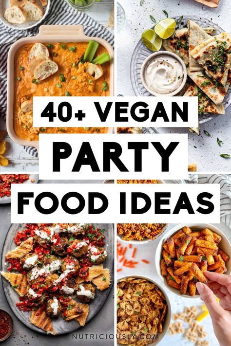 Vegan Birthday Dinner, Vegan Party Food Ideas, Birthday Dinner Ideas, Salad Bites, Resep Vegan, Vegetarian Party, Vegan Appetizers Recipes, Vegan Birthday, Vegan Party Food