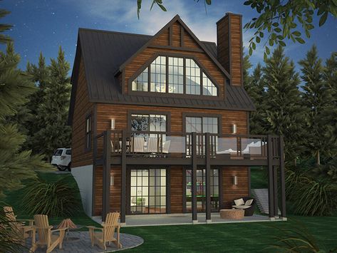 View House Plans, Lakehouse Plans, Vacation House Plans, Cabin Home, Cottage Style Home, Cabin House, Mountain House Plans, Lake House Plans, Architectural Design House Plans