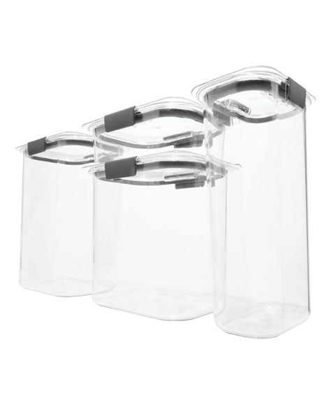 Glass storage containers