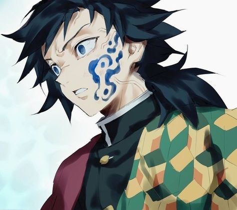 Mark Fanart, Tomioka Giyuu, Real Anime, Anime Boys, Kimetsu No Yaiba, An Anime, Slayer Anime, Jojo's Bizarre Adventure, Anime Demon