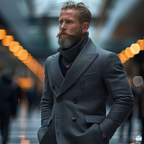 In the narrative of personal style, a well-groomed beard stands as a testament to detail, care, and a distinct form of self-expression. Much like the choice of wearing a bespoke suit, cultivating a good beard is an art—it shapes the face, accentuates features, and adds a layer of sophistication and rugged charm to a man’s appearance. This focus on a man and his beard highlights not just a trend but a commitment to grooming that speaks volumes about his personality and style. A good beard req... Groomed Beard, Well Groomed Beard, His Personality, Bespoke Suit, Focus On, A Man, The Face, Bespoke, Personal Style