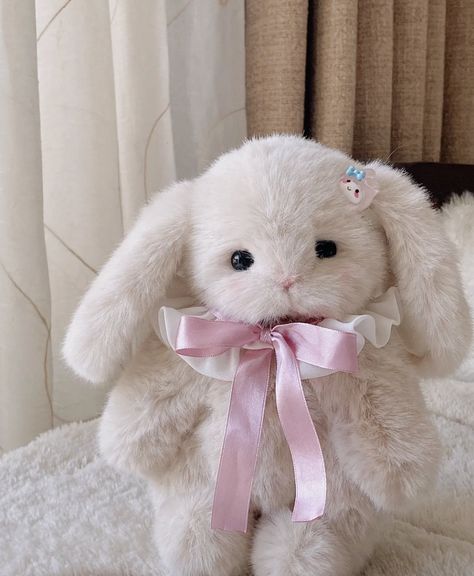 ʚ kimi ɞ on Twitter: "bunny plushie https://t.co/zSJWgCSXOJ" / Twitter Jelly Wallpaper, Teddy Bear Pictures, Cute Plushies, Coquette Pink, Kawaii Plushies, Aesthetic Coquette, Pink Themes, Bunny Plush