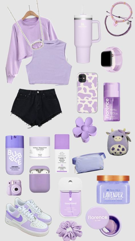 Cute Easy Outfits For School, Preppy Shuffles, Purple Fashion Casual, Purple Outfit, Purple Fits, Preppy Girl, Casual Preppy Outfits, Purple Outfits, Trendy Outfits For Teens