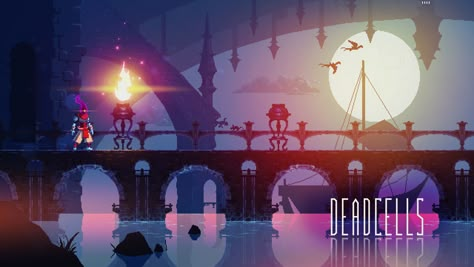 ArtStation - BlackBridge, Thomas Vasseur Jetpack Joyride, Stylised Art, Glow Games, 2d Platformer, Game Background Art, Game 2d, Head Drawing, 2d Game Art, Dead Cells