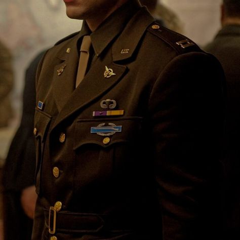 Army Captain Aesthetic, Vintage Soldier Aesthetic, Soldier Aesthetic Vintage, Steve And Peggy Aesthetic, Colonel Aesthetic, General Aesthetic Army, Vintage Military Aesthetic, Army Soldier Aesthetic, Army Uniform Aesthetic