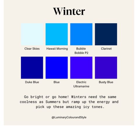 Makeup For True Winter, Bright Winter Color Palette, Winter Pallet, Deep Winter Palette Outfits, True Winter Palette, Winter Skin Tone, True Winter Color Palette, Cool Winter Color Palette, Deep Winter Palette