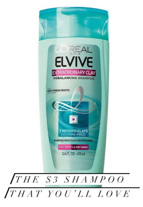 Loreal Elvive, Elvive Shampoo, Clay Shampoo, Expensive Shampoo, Drugstore Shampoo, Oily Roots, Shampoo Reviews, Shoes For Summer, Baby Bonnets