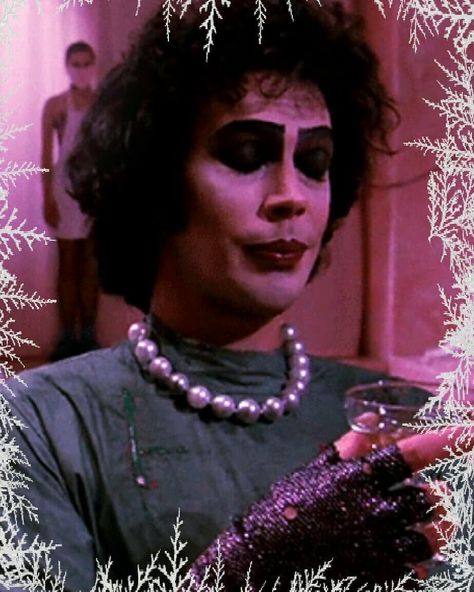 Dr. Frank N. Furter on Instagram: “If you happen to go to a Christmas party or host one, be careful of drinking Sweet Ones 👄❄🍸Here is the non alcoholic eggnog recipe I use.” Frank N Furter Fanart, Aesthetic Alcohol Pictures, Non Alcoholic Eggnog, Alcoholic Eggnog Recipe, Frank Furter, Non Alcoholic Eggnog Recipe, Dr Frankenfurter, Fem Fem, Tim Curry Rocky Horror