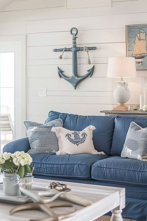 Coastal Living Rooms Ideas, Modern Coastal Living Room, Modern Beach Decor, Coastal Condo, Coastal Patio, Country Cottage Farmhouse, Living Rooms Ideas, Modern Coastal Decor, Beach House Interior Design