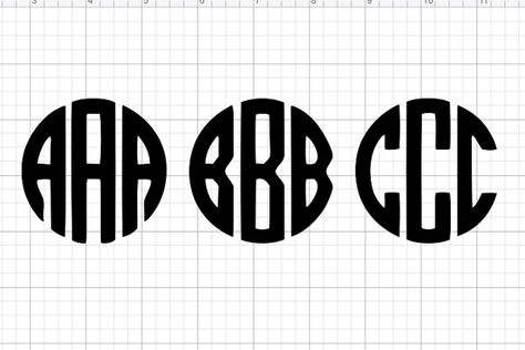 Cricut Monogram Free Svg, Free Svg Monogram Files For Cricut, Cricut Monogram Ideas Initials, Cricut Initials Monogram, Round Monogram, Circle Monogram Font Free, Free Circle Monogram Svg Files For Cricut, Circle Monogram Font, Circle Font