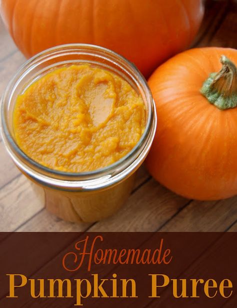 Homemade Pumpkin Puree - It's actually quite easy to make, saves you money, and you don't have to worry about BPA in your cans leaching to your puree! Make Your Own Yogurt, Homemade Pumpkin Puree, Healthy Dips, Roasted Pumpkin, Never Go Back, Roast Pumpkin, Homemade Pumpkin, Holiday Baking, Pumpkin Recipes