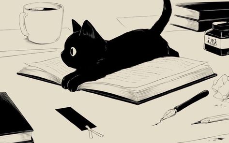 Unknown artist. Wallpaper Notebook, Laptop Wallpaper Desktop Wallpapers, Cute Laptop Wallpaper, Desktop Wallpaper Art, Cute Desktop Wallpaper, Mac Wallpaper, Wallpaper Ipad, Cute Cat Wallpaper, Tablet Wallpaper