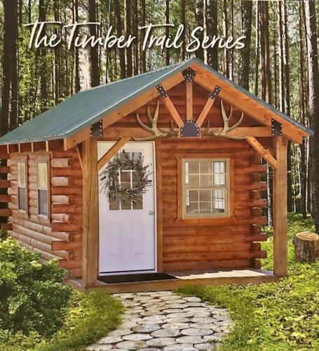 Picked for you Building A Small Cabin, Hocking Hills Cabins, Hocking Hills Ohio, Tiny House Kits, Log Home Kits, Pre Fab Tiny House, How To Build A Log Cabin, Log Cabin Kits, Cabins For Sale