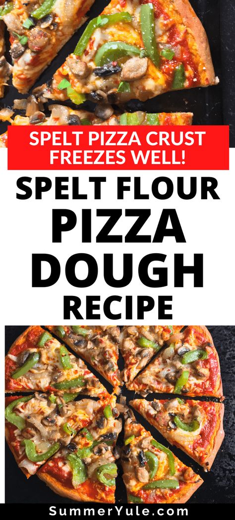 No Flour Pizza Crust, Whole Grain Pizza Dough Recipe, Fresh Ground Flour Pizza Dough, Whole Grain Pizza Dough, Spelt Flour Pie Crust, Alkaline Pizza Dough, Spelt Pizza Crust, Spelt Flour Pizza Crust, Spelt Flour Pizza Dough