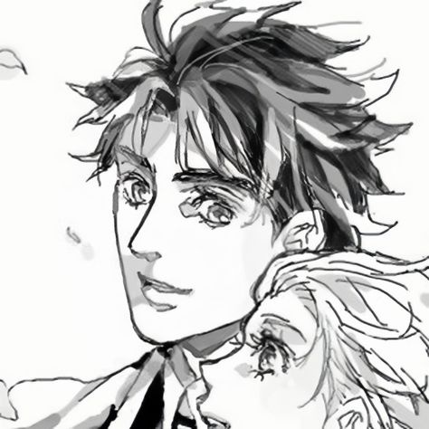 Jonathan And Erina Pfp Matching, Jonathan X Erina, Jonathan Joestar, Match Icons, Matching Profile, Couples Icons, Profile Pics, Matching Profile Pictures, Profile Pictures