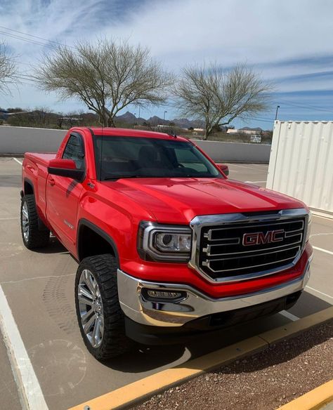 Gmc Sierra Single Cab, Lifted Single Cab, Diesel Trucks Ford, Single Cab Trucks, Chevy 4x4, Trucks Ford, Gmc Truck, Diesel Trucks, Elon Musk