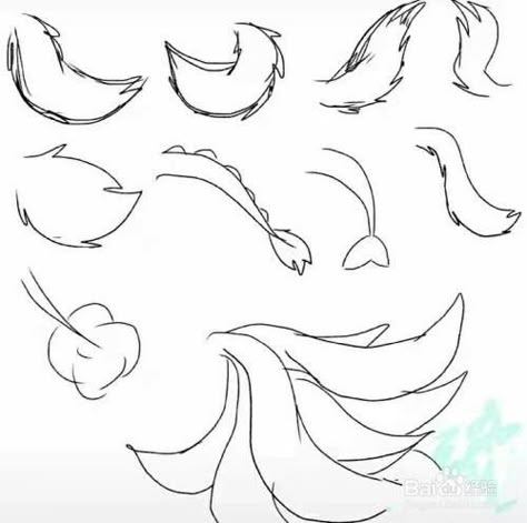 Fluffy Tail Drawing Reference, Fox Fursona Base, Wolf Tail Drawing Reference, Fluffy Cat Tail Drawing, Cat Tail Drawing Reference, Fox Tail Drawing, Fox Fursona, Wolf Ears And Tail, Monsters Design