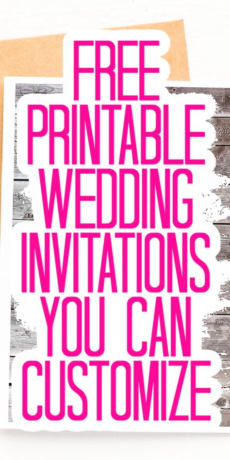 Do It Yourself Wedding Invitations, Easy Wedding Invitations Diy, Wedding Invitation Card Design Templates Free Printables, Free Wedding Invitation Templates Editable, Diy Save The Date Cards, Printable Cards Free Templates, How To Make Wedding Invitations, Home Made Wedding Invitations, Wedding Templates Printable Free